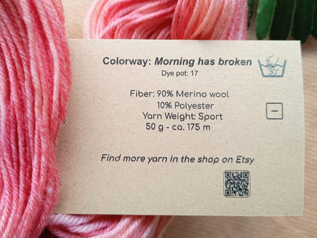 Morning has broken - 50g - Merino wool blend 