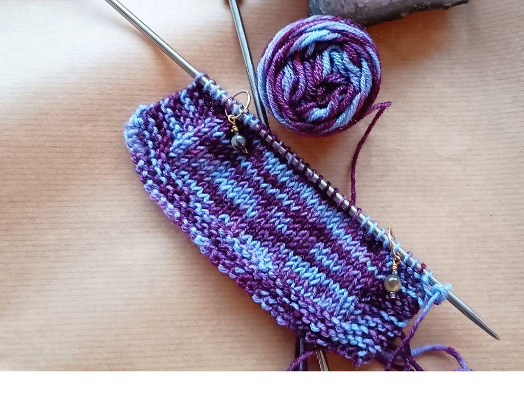 Purple Rain - 50g - Soft merino wool 