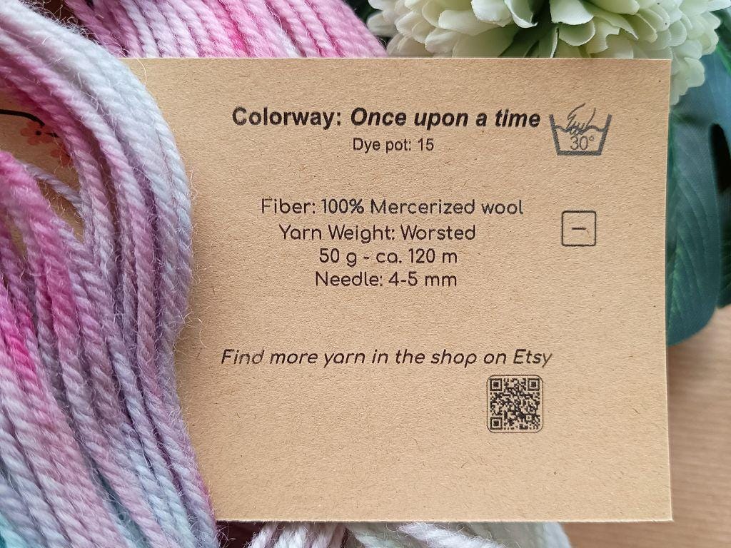 Once upon a time - 50g - Mercerized wool 
