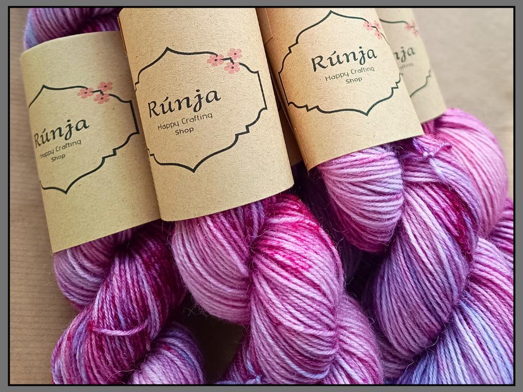 Fay - Hand-dyed yarn for knitting and crocheting. 50g. 
