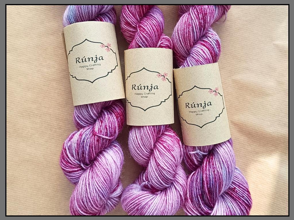 Fay - Hand-dyed yarn for knitting and crocheting. 50g. 