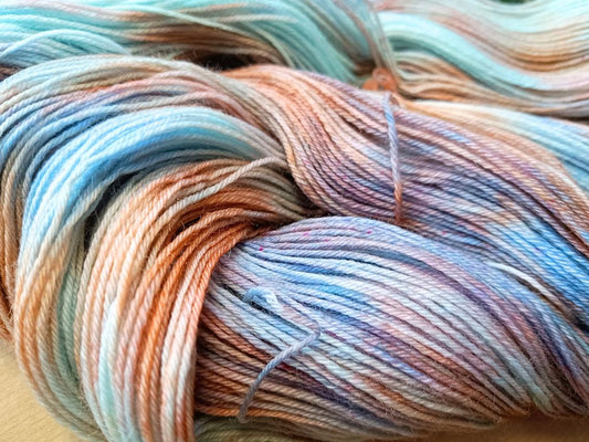 Wildflower Hand-dyed Yarn | RúnjaCrafts | 100g - Billie Eilish Inspired