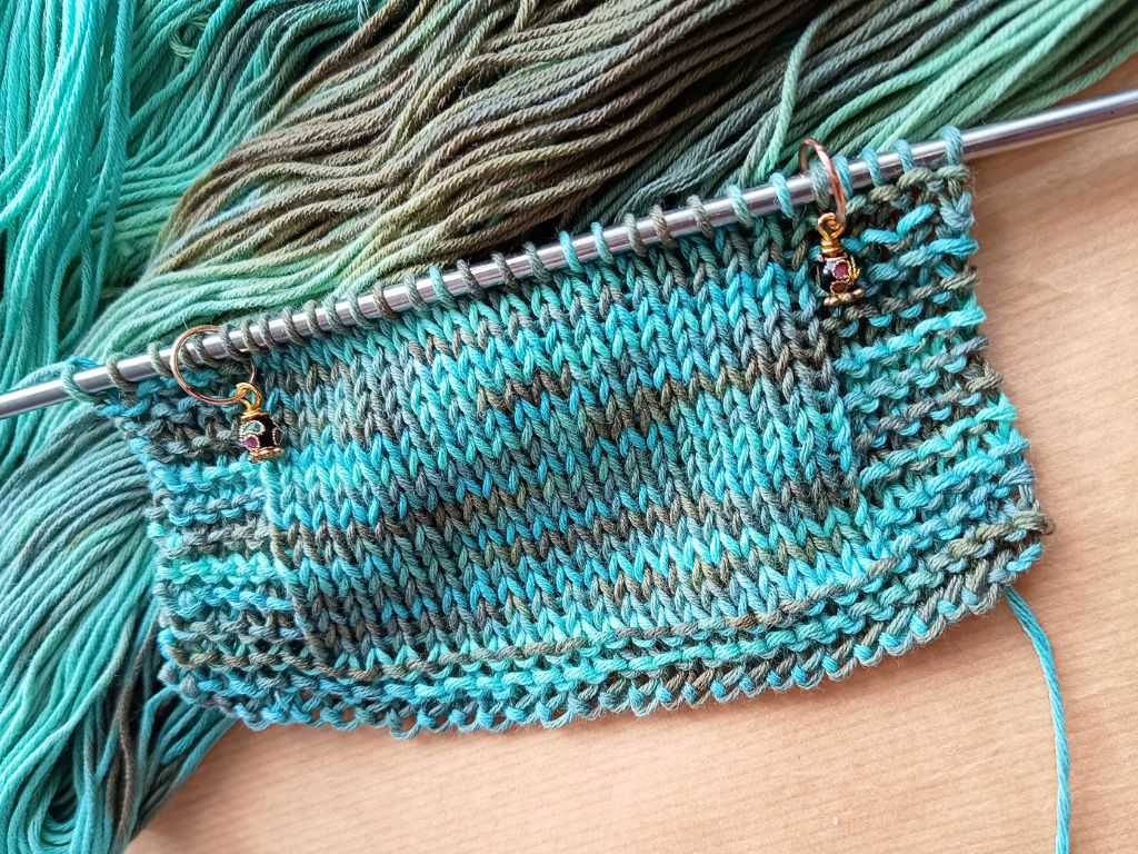 Skyfall – Hand Dyed Cotton Yarn (100% Cotton) - 50g | Sport Weight from RúnjaCrafts