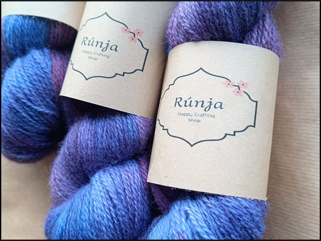 Midnight Meadow - 100g - Wool blend 