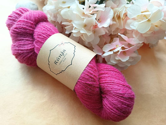 Sweet sorbet - 100g - Merino and Suffolk wool.