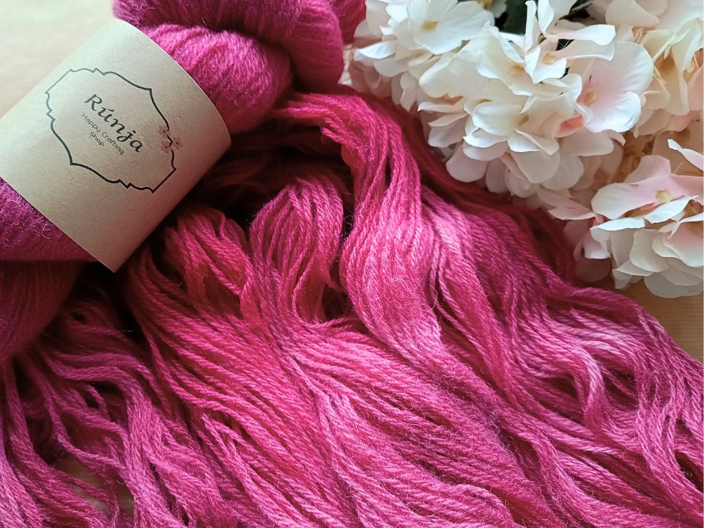 Sweet sorbet - 100g - Merino and Suffolk wool.